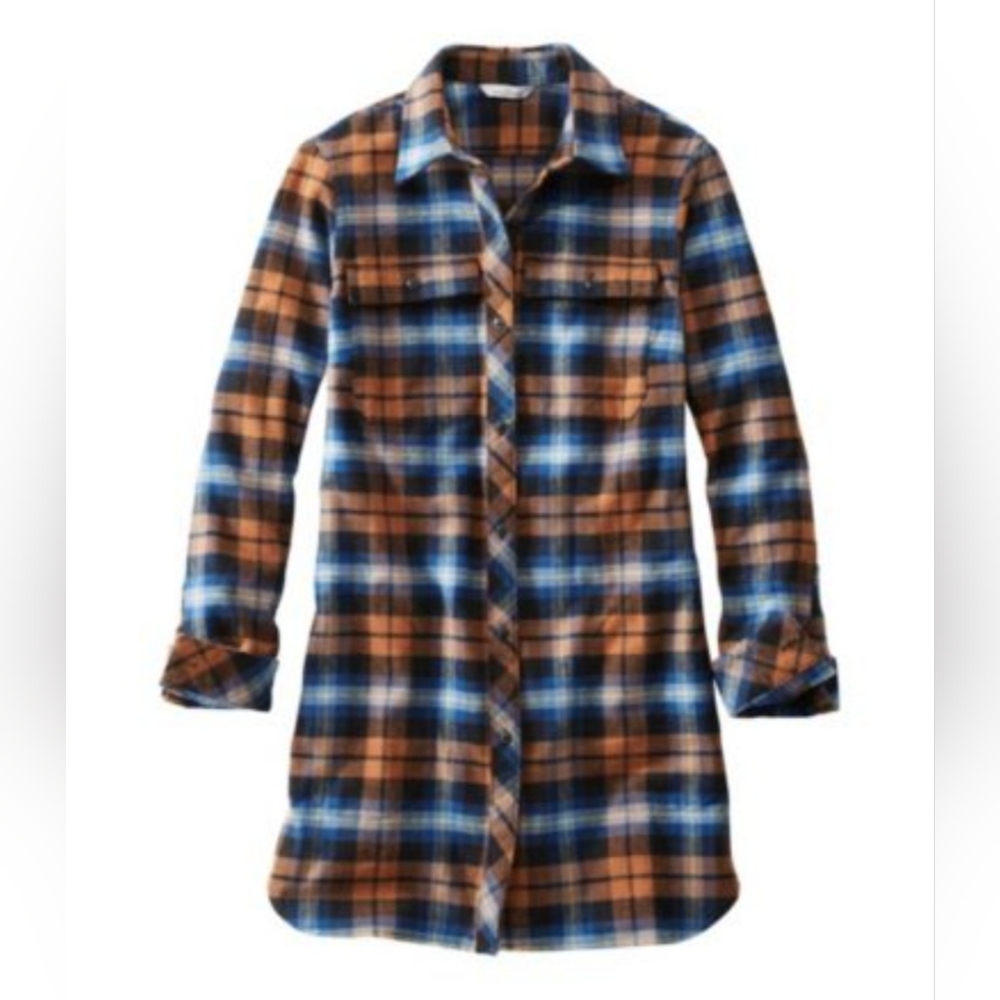 L.L.Bean Signature Chamois Tunic Deep Copper